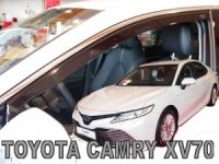 Protiprievanové plexi, deflektory okien Toyota Camry XV70 5D 2018r =&gt;, přední+zadní
