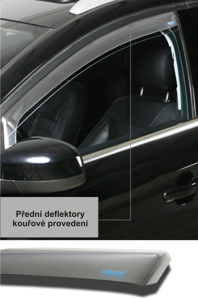 Větrné clony (ofuky), Škoda Octavia III. Limousine/Combi, přední Milotec