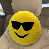 Vankúšik cestovná do auta Smajlík Smile Steel Žltý Matex