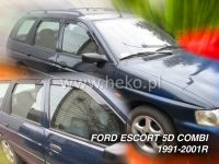 Plexi, ofuky Ford Escort 5D 1990-2001 comb přední + zadní HDT