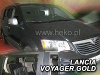 Plexi, ofuky Chrysler Voyager grand 5D 2008 =>, přední + zadní HDT