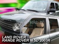 Plexi, ofuky Land Rover Range Rover III 5D, 2002 =>, přední HDT