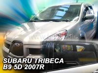Plexi, deflektory bočných skiel Subaru Tribeca B9 5D 2005r =>, 4ks přední+zadní HDT