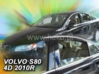 Plexi, ofuky Volvo S80 4D 2009, přední + zadní HDT