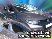 Plexi, ofuky Honda Civic Tourer 5D 2004=> +zadní HDT