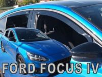 Plexi, ofuky bočních skel Ford Focus htb 5D 2018r =>, předné+zadné HDT