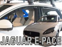 Plexi, deflektory bočných skiel Jaguar E-pace 4D 2018r =>, predné + zadné HDT