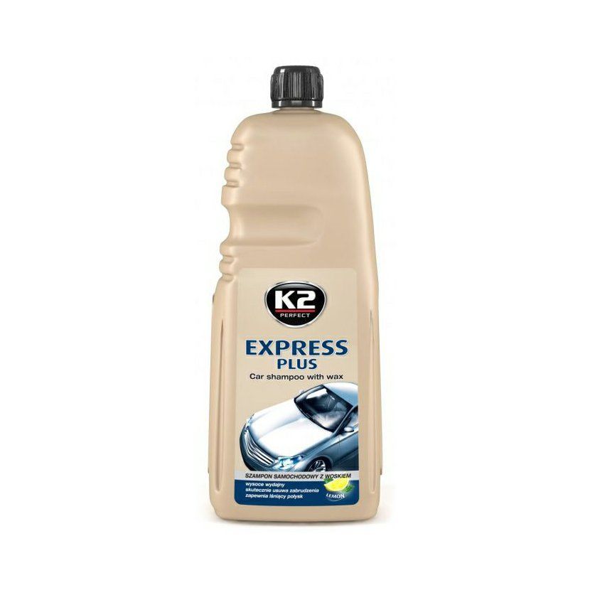 K2 EXPRESS PLUS 1 l - šampón s voskom, EK1410 K2 (Poland)