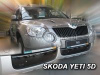 Zimní clona masky chladiče Škoda Yety 5D 2009=> (dolní) HDT