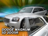Plexi, ofuky bočních skel Dodge Magnum 5D 2005-2008r sada přední + zadní HDT
