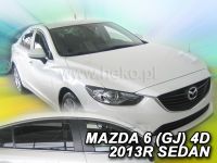 Plexi, ofuky Mazda GJ 4D sedan 2013=> sada 4ks přední + zadní HDT