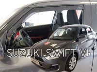 Protiprievanové plexi, deflektory okien Suzuki Swift 5D 2017r =>, predné + zadné HDT