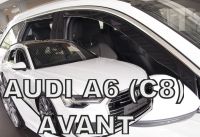 Protiprievanové plexi, deflektory okien Audi A6 5D 2018r => přední+zadní, combi HDT