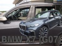 Protiprievanové plexi, deflektory okien BMW X7 G07 5D 2018r => přední+zadní HDT