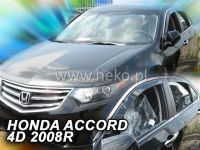 Plexi, ofuky Honda Accord 4D 2008 =>, sedan přední + zadní HDT
