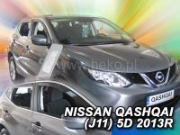 Plexi, ofuky Nissan Quashqai II J11 5D 2013 =>, přední + zadní HDT