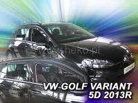 Plexi, ofuky Volkswagen Golf VII 5D variant 2012 =>, sada 4ks přední + zadní HDT