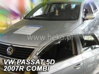 Plexi, ofuky bočních skel VW Passat B7 combi, variant, 4D 2005 =>, přední + zadní HDT