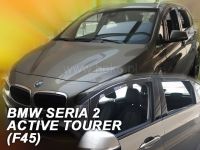 Plexi, ofuky BMW serie 2 F45 5D 2015R active tourer (+zadní) HDT