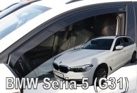 Plexi, deflektory bočných skiel BMW serie 5 G30/G31 5D 2017r =>, přední HDT
