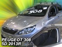Plexi, ofuky Peugeot 308 II 5D 2013=> HDT