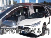 Protiprůvanové plexi, ofuky oken Toyota Rav 4 5D 2019r =>, 4ks predné + zadné HDT