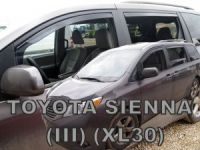 Protiprůvanové plexi, ofuky oken Toyota Sienna 5D 2010r => predné HDT