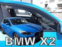 Plexi, deflektory bočných skiel BMW X2 F39 5D 2018r =>, predné HDT