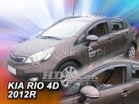 Plexi, ofuky KIA Rio 5dv, sedan, 2012r => a dál přední HDT