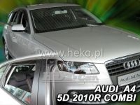 Plexi, ofuky Audi A4 5D 2009 =>, přední + zadní