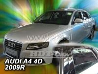 Plexi, ofuky Audi A4 4D 2009 =>, sedan, přední + zadní