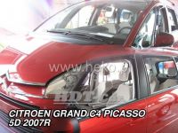 Plexi, ofuky Citroen C4 Grand Picasso 5dv. 2007r =>, přední + zadní sada 4ks