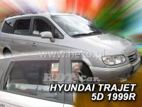 Plexi, ofuky Hyundai Trajet 5D 99-2007 přední + zadní