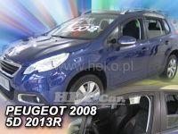 Plexi, ofuky Peugeot 2008 5D 2013 =&gt; přední