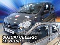 Plexi, ofuky Suzuki Celerio 5D 2015r =>, 4ks přední+zadní