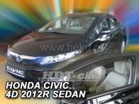 Plexi, ofuky bočních skel Honda Civic 4D 2012 => sedan HDT