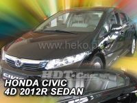 Plexi, ofuky bočních skel Honda Civic 4D sedan 2012 => zadní HDT