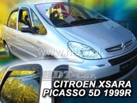 Plexi, ofuky Citroen Xsara Picasso 5D 1999 =>, sedan + zadní