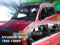 Plexi, ofuky Daihatsu Move 5D 95--98R + zadní