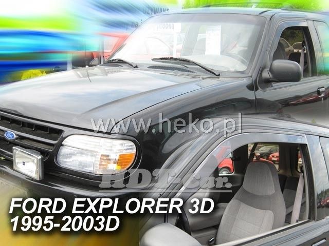 Plexi, ofuky Ford Explorer 3D 1995-2003 přední HDT