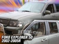 Plexi, ofuky Ford Explorer 5D 2002-2005 přední