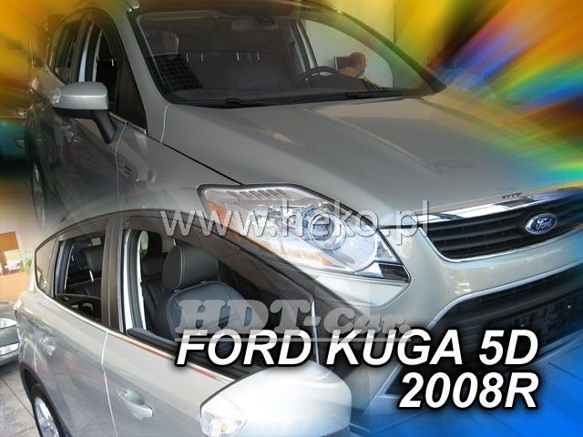Plexi, ofuky Ford Kuga 5D, 2008 => přední 2ks L/P HDT
