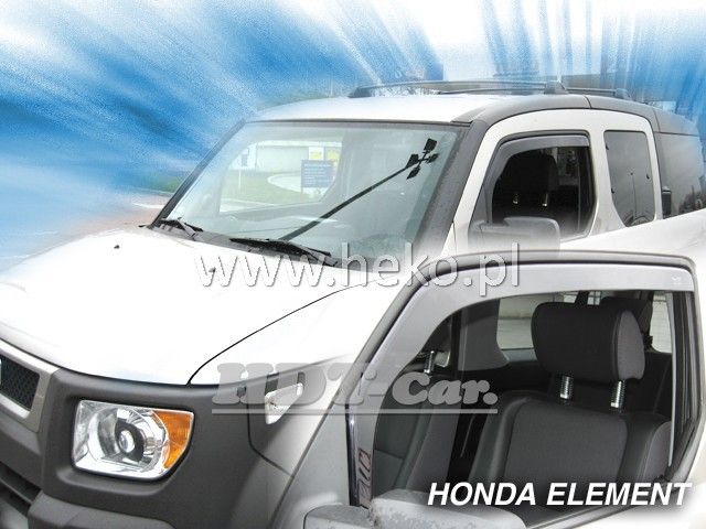 Plexi, ofuky Honda Element 5D 2003 =>, přední HDT