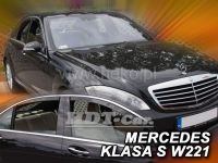 Plexi, ofuky Mercedes S W211 4D 2005 =&gt; +zadní krátká verze